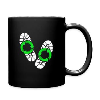 Ecological Footprint - Full Colour Mug - black - Right