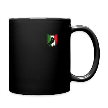 Capisci Italien Handgeste Italienisch Flagge Funny - Tasse einfarbig - Schwarz - Rechts