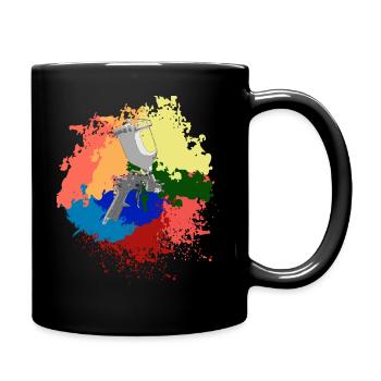 Cadeau de profession de peintre vernisseur - Mug uni - noir - Droite
