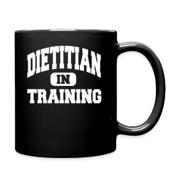 Dietitian In Training - Full Colour Mug - black - Right