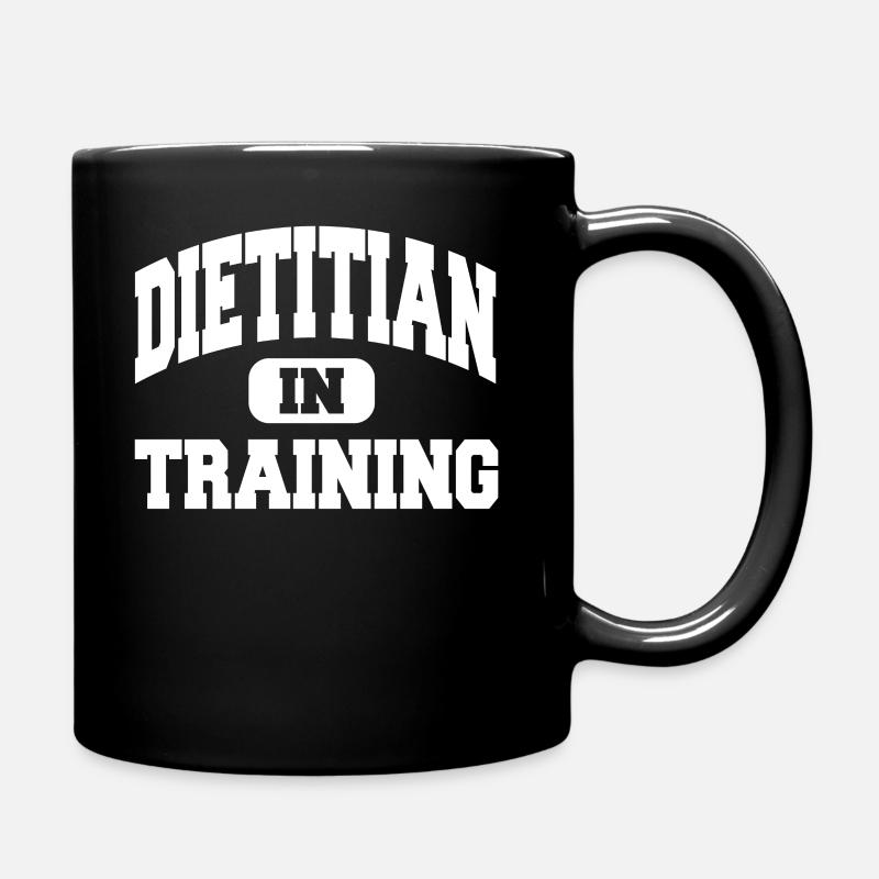 Dietitian In Training - Tasse einfarbig - Schwarz