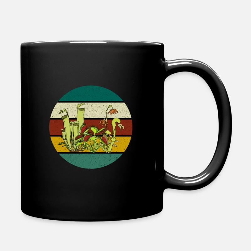Carnivorous plant Carnivores Venus - Full Colour Mug - black