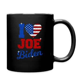 Joe Biden - Tasse einfarbig - Schwarz - Rechts