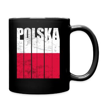 Poland - Full Colour Mug - black - Right