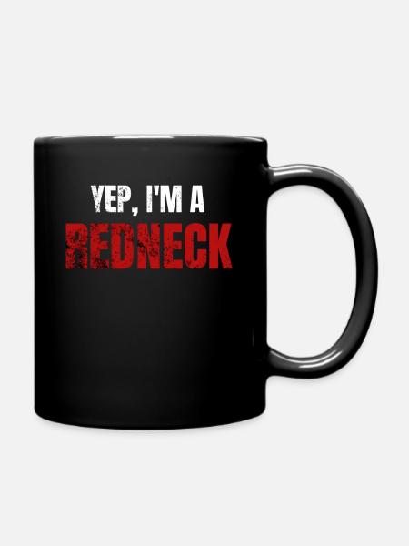 Dictons Redneck - Mug uni - noir
