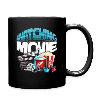 Kino Filme Television Hollywood Geschenk - Tasse einfarbig - Schwarz - Rechts