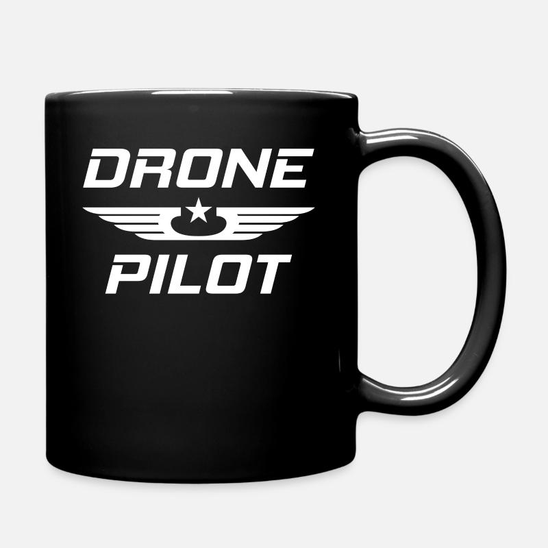 Drone drone pilot, regalo quadricottero drone - Tazza monocolore - nero