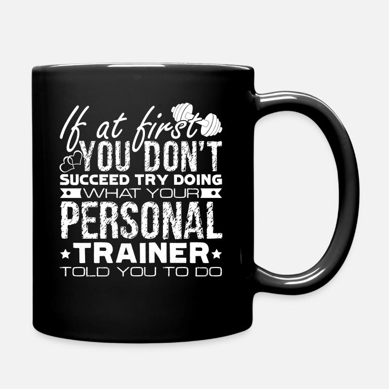 Emploi de Personal Trainer Personal Trainer - Mug uni - noir