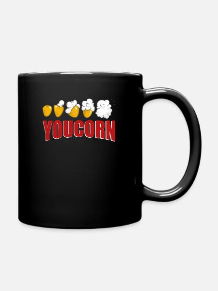 Popcorn disant - Mug uni - noir