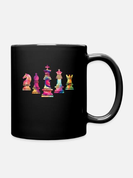 Chess chess tournament - Full Colour Mug - black