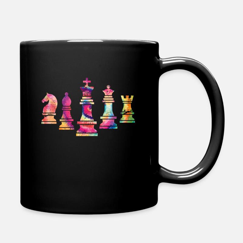 Chess chess tournament - Full Colour Mug - black