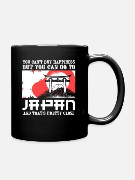 Japan Japaner Japanische Kultur Geschenk - Tasse einfarbig - Schwarz