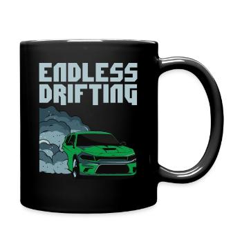 Perfect Endless Drifting - Cooles Shirts Racecar - Mug uni - noir - Droite
