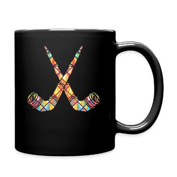 Alphorn Alphorn Geometric - Tasse einfarbig - Schwarz - Rechts