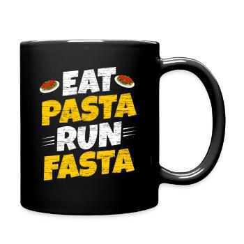 Pasta - Full Colour Mug - black - Right