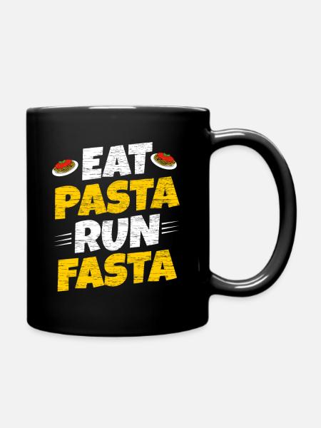 Pasta - Tasse einfarbig - Schwarz