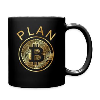 In Crypto I Trust Geschenkidee für Hodler Miner - Tasse einfarbig - Schwarz - Rechts