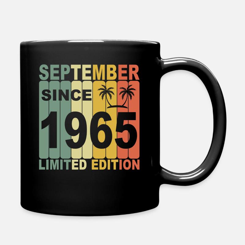 60e anniversaire Edition limitée septembre 1965 - Mug uni - noir