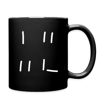 Loss Meme - Tasse einfarbig - Schwarz - Rechts