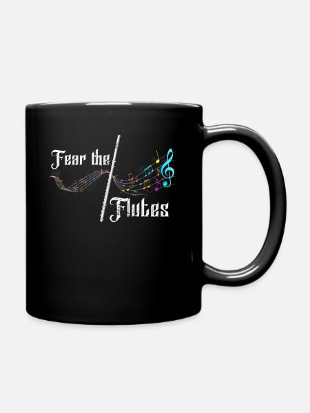 Instrument de musique flûte - Mug uni - noir