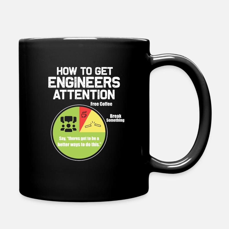 Ingénieur - Mug uni - noir
