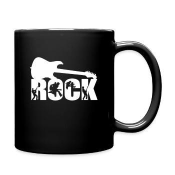 Rock Rock Music Rocker Rock Guitar - Full Colour Mug - black - Right