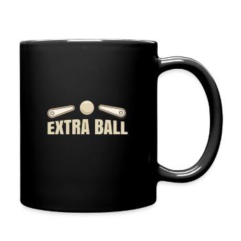 Cadeau de flipper drôle d'extraball - Mug uni - noir - Droite