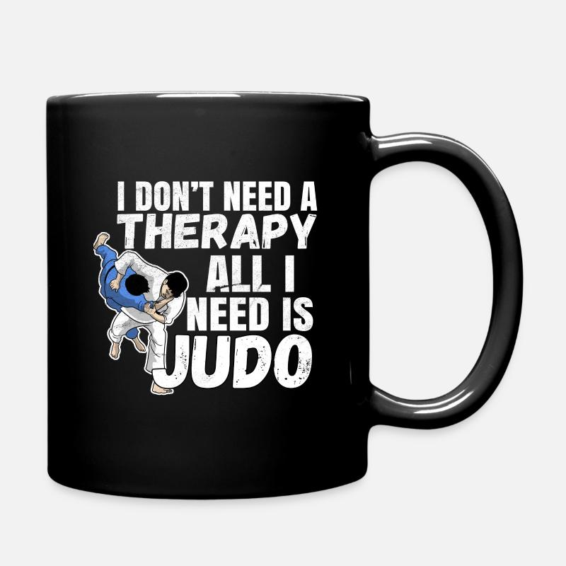 Judo - Full Colour Mug - black