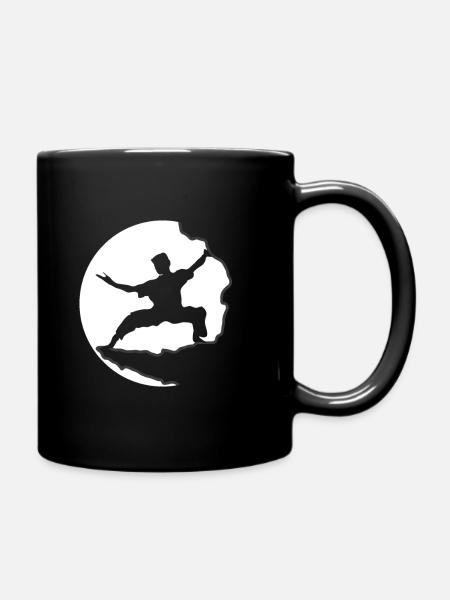 Kämpfer - Tasse einfarbig - Schwarz