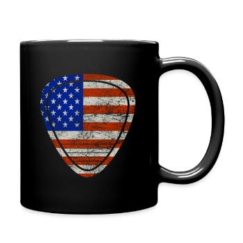 Guitare - Mug uni - noir - Droite