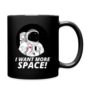 Astronaute Space Gift Nasa Funny Birthday - Mug uni - noir - Droite