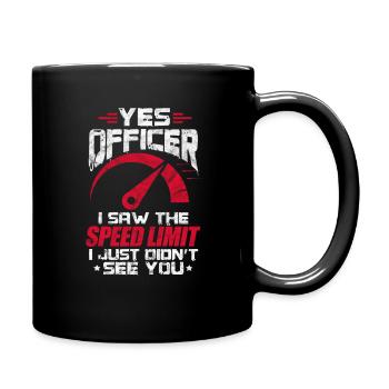 Tournevis mécatronique de voiture mécanicien automobile - Mug uni - noir - Droite
