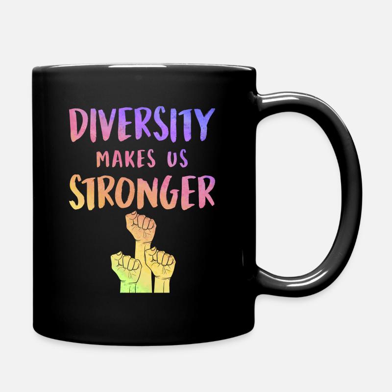 Diversity - Full Colour Mug - black