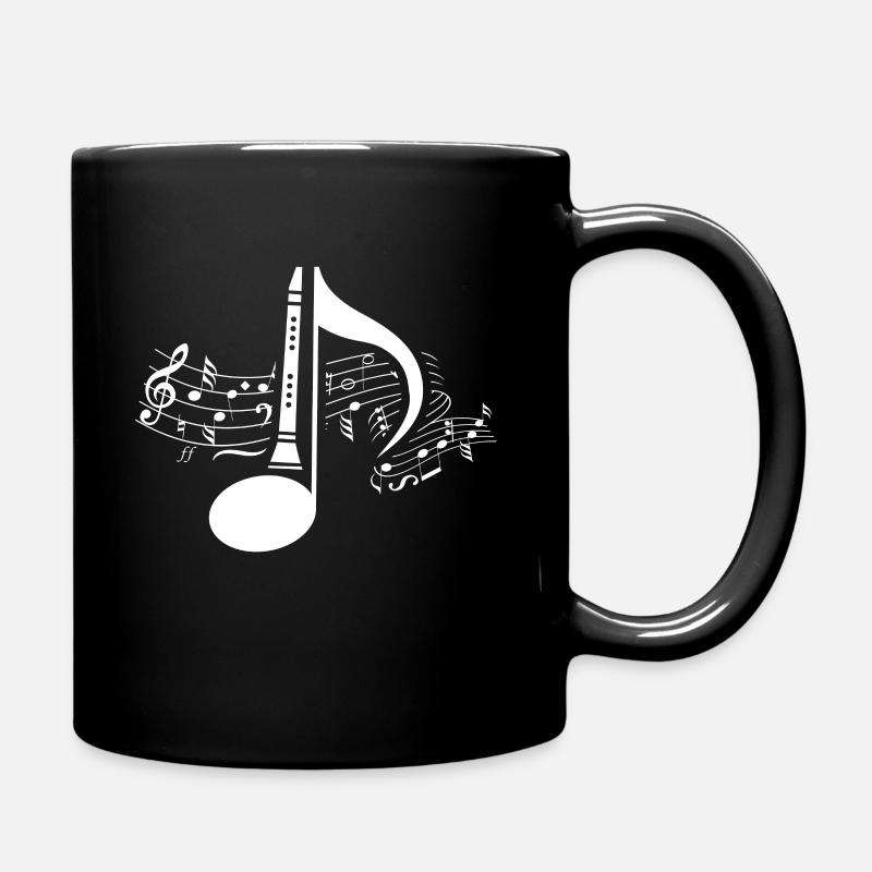 clarinette - Mug uni - noir