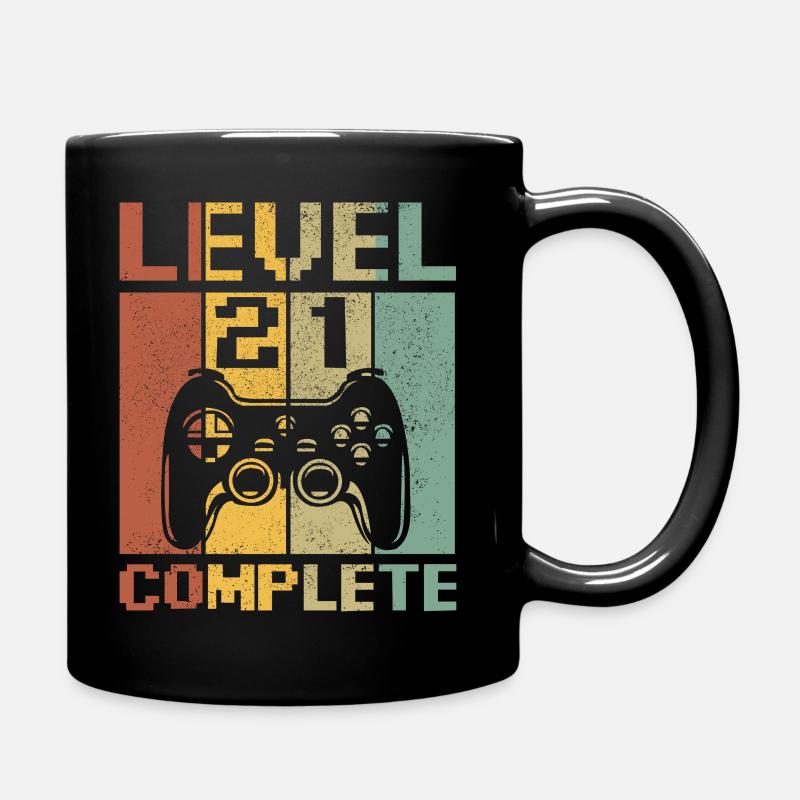 niveau 21 terminé - Mug uni - noir