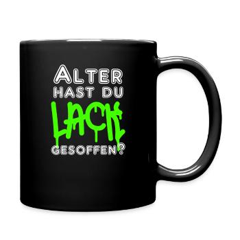Age you drank paint - Full Colour Mug - black - Right