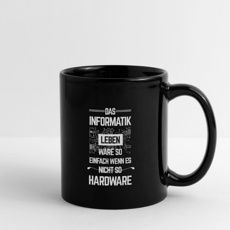 Informatik Programierer Computer PC Geschenk Tasse einfarbig
