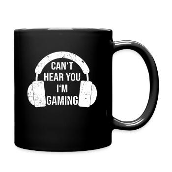 Gamer Gamer Video Games ne peut pas vous entendre, je suis en train de jouer - Mug uni - noir - Droite