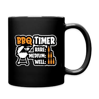 BBQ BBQ Minuterie BBQ Grill BBQ Accessoires BBQ - Mug uni - noir - Droite