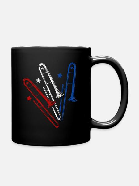 Trombone - Mug uni - noir