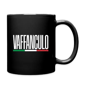Vaffanculo Lustiger italienischer Spruch Italien G - Tasse einfarbig - Schwarz - Rechts