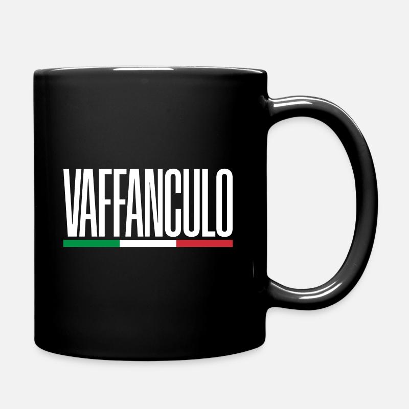 Vaffanculo Lustiger italienischer Spruch Italien G - Tasse einfarbig - Schwarz