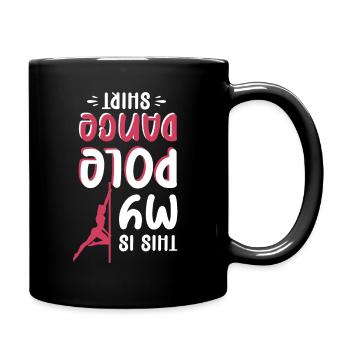 Ceci est ma Pole Dance Shirt Pole Dancing - Mug uni - noir - Droite