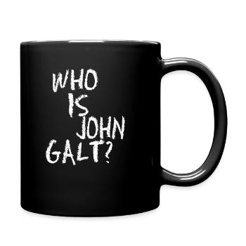 Ich bin John Galt Midas Mulligan Geschenk - Tasse einfarbig - Schwarz - Rechts