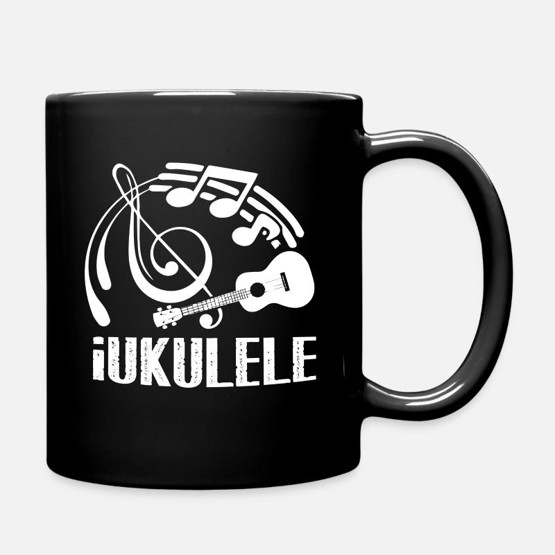 Ukulélé Funny Ukulele - Mug uni - noir