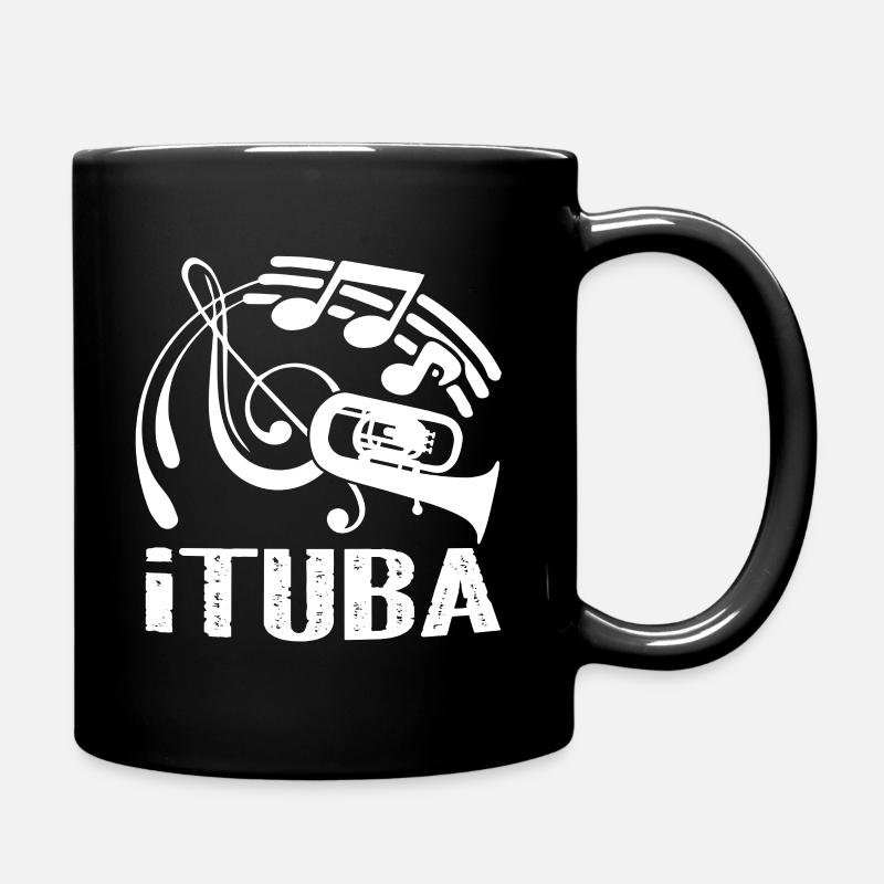 Tuba Tuba drôle - Mug uni - noir