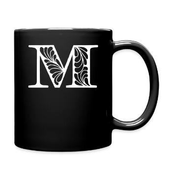 M - Full Colour Mug - black - Right