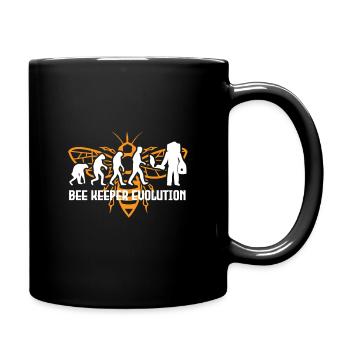 Apiculteur d'évolution - Mug uni - noir - Droite