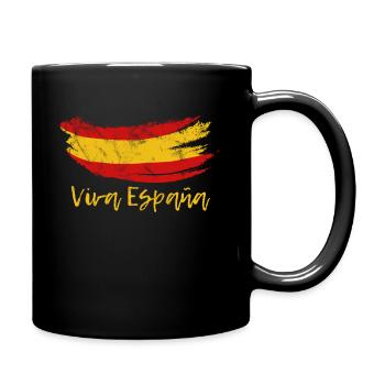 Viva España, Spain, Gift - Full Colour Mug - black - Right
