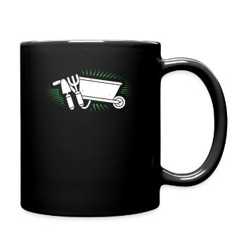 garden - Full Colour Mug - black - Right